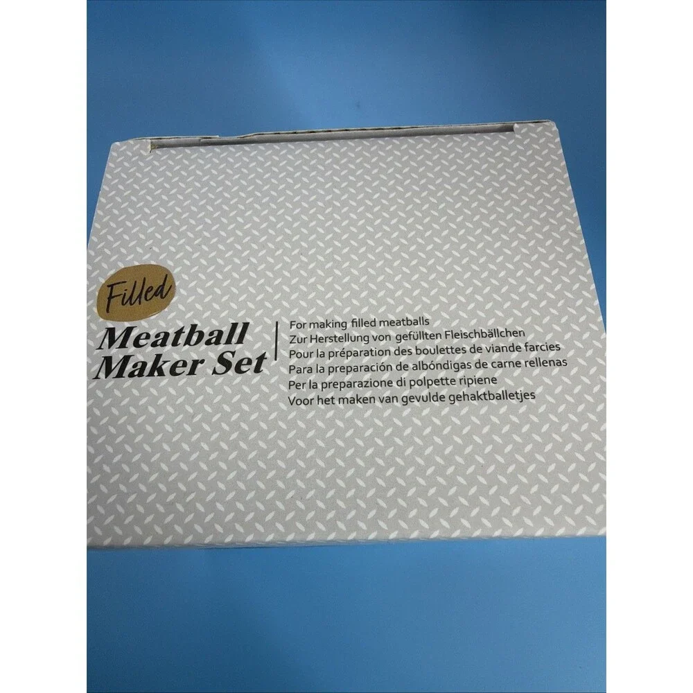 Filled meatball maker set, Brand New In Box